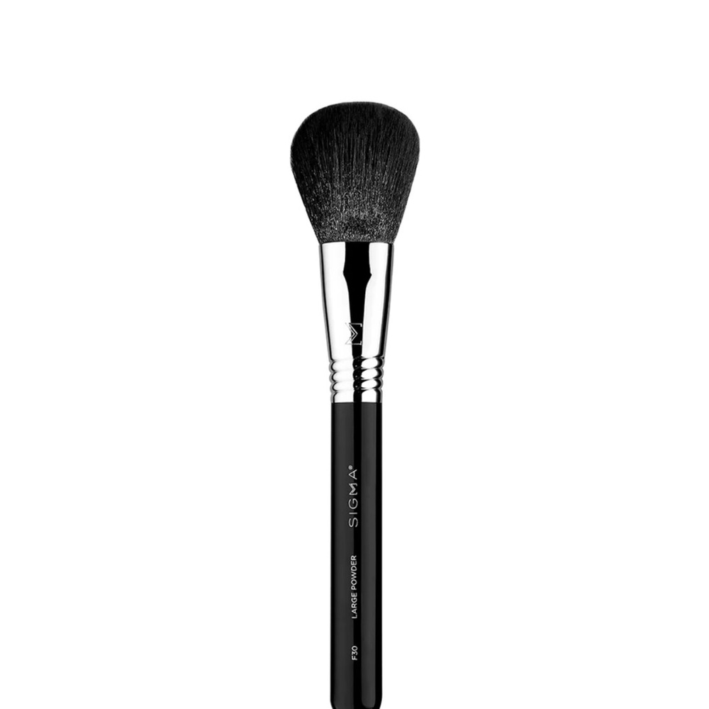 Sigma Beauty Black and Silver F 30 Large Powder Makeup Brush